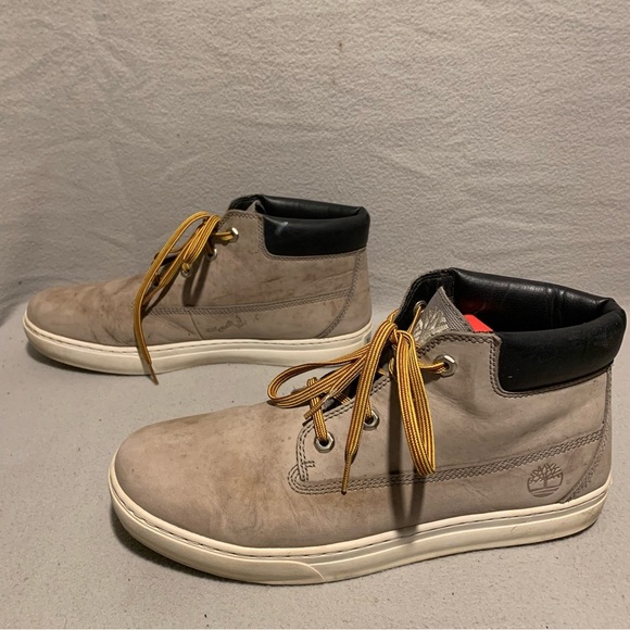 Timberland Earthkeepers Men's Gray Lace Up Chukka Ankle Work Boots - Picture 3 of 13